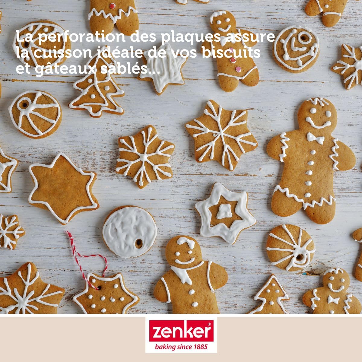 Zenker Backblech 40 x 30 cm gelocht 2er Set