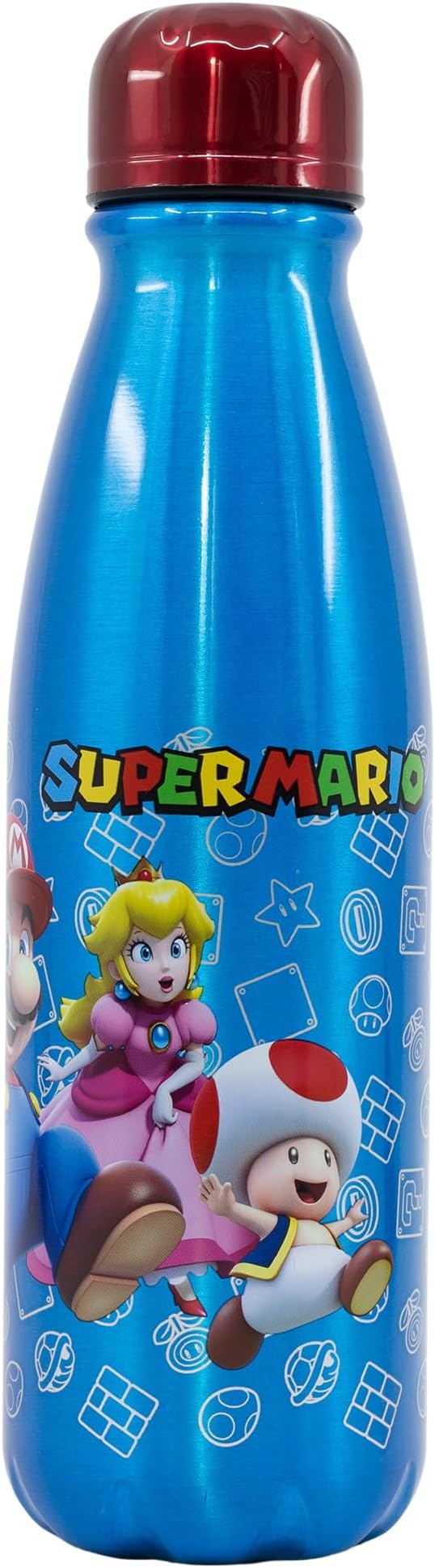 Stor Super Mario Aluminium Water Bottle 600ML