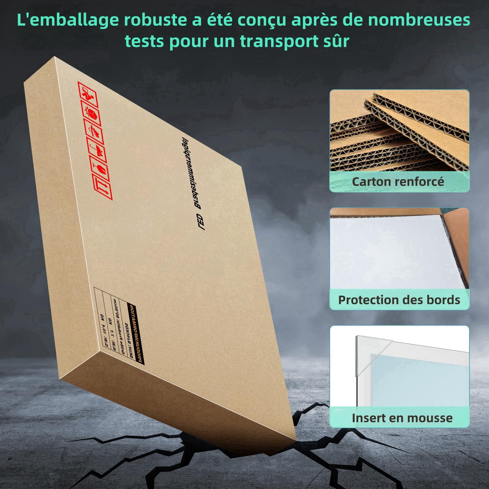 Badspiegel mit Beleuchtung, LED Runder Spiegel mit Beleuchtung, 3 Lichtfarben, Dimmbar, Touch-Schalter, Speicherfunktion, Energiesparend, Rund IP44 Wasserdicht Badezimmerspiegel 60 cm