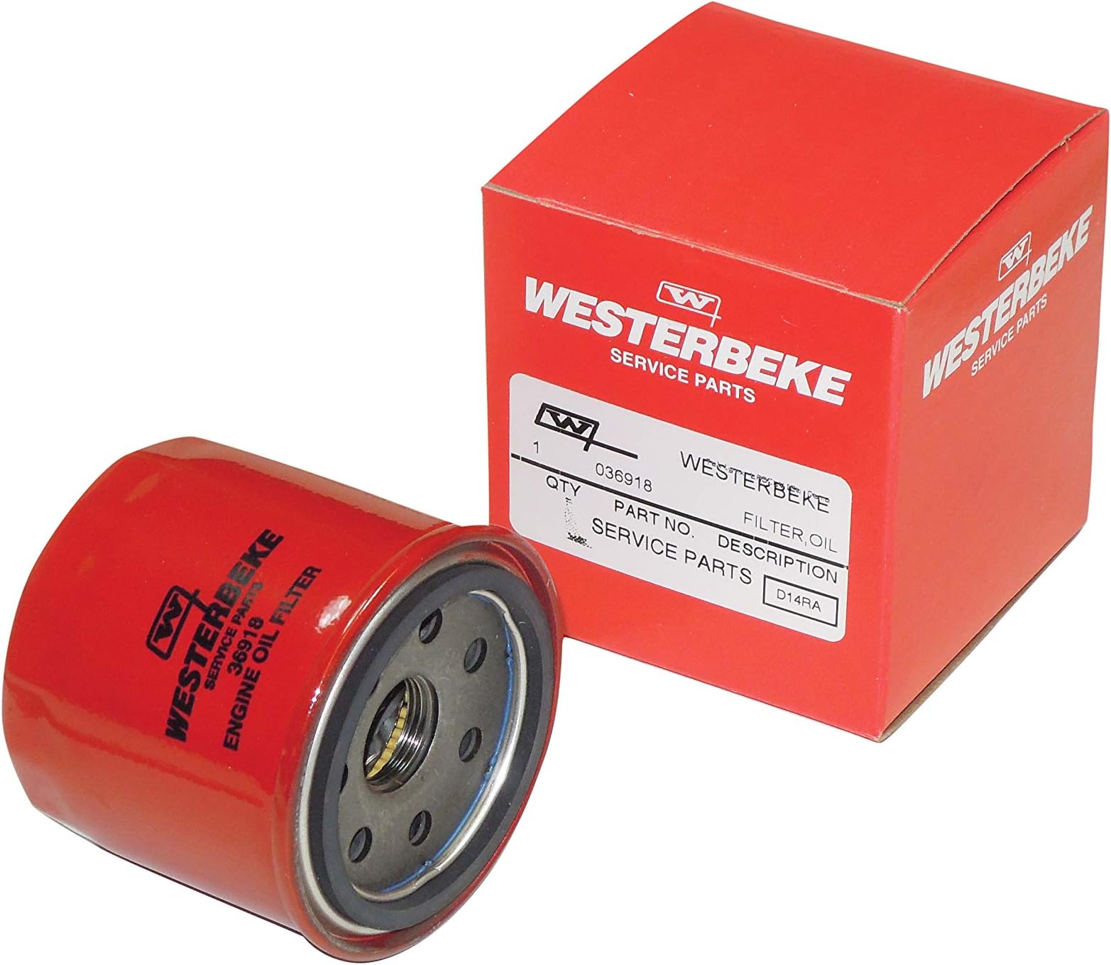 BORTRA Westerbeke 36918 Engine Oil Filter