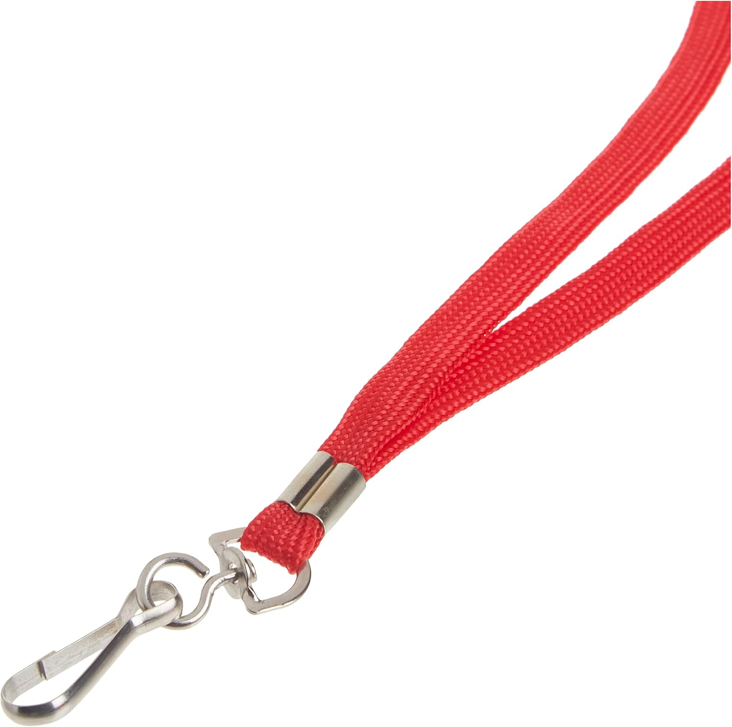 Advantus 36" Deluxe Lanyard with J-Hook (Pack of 4)