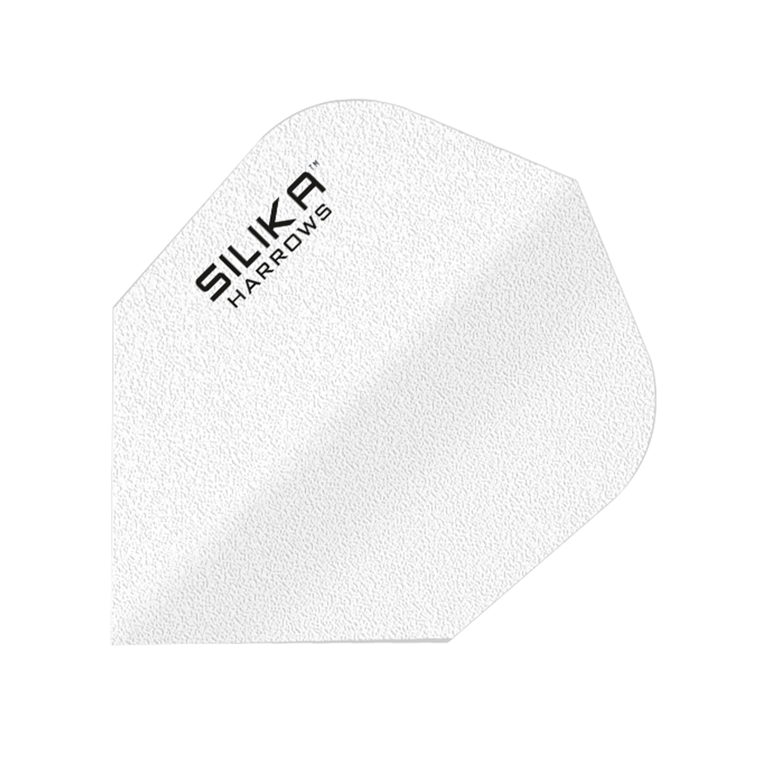 Harrows Lot De 10 Jeux D'Ailettes Fines Pour Fléchettes – 100 Microns, Extra Solides, Fabriquées Au Royaume-Uni, Blanc – Total 30 Ailettes (Dimplex, Silica, Marathon)