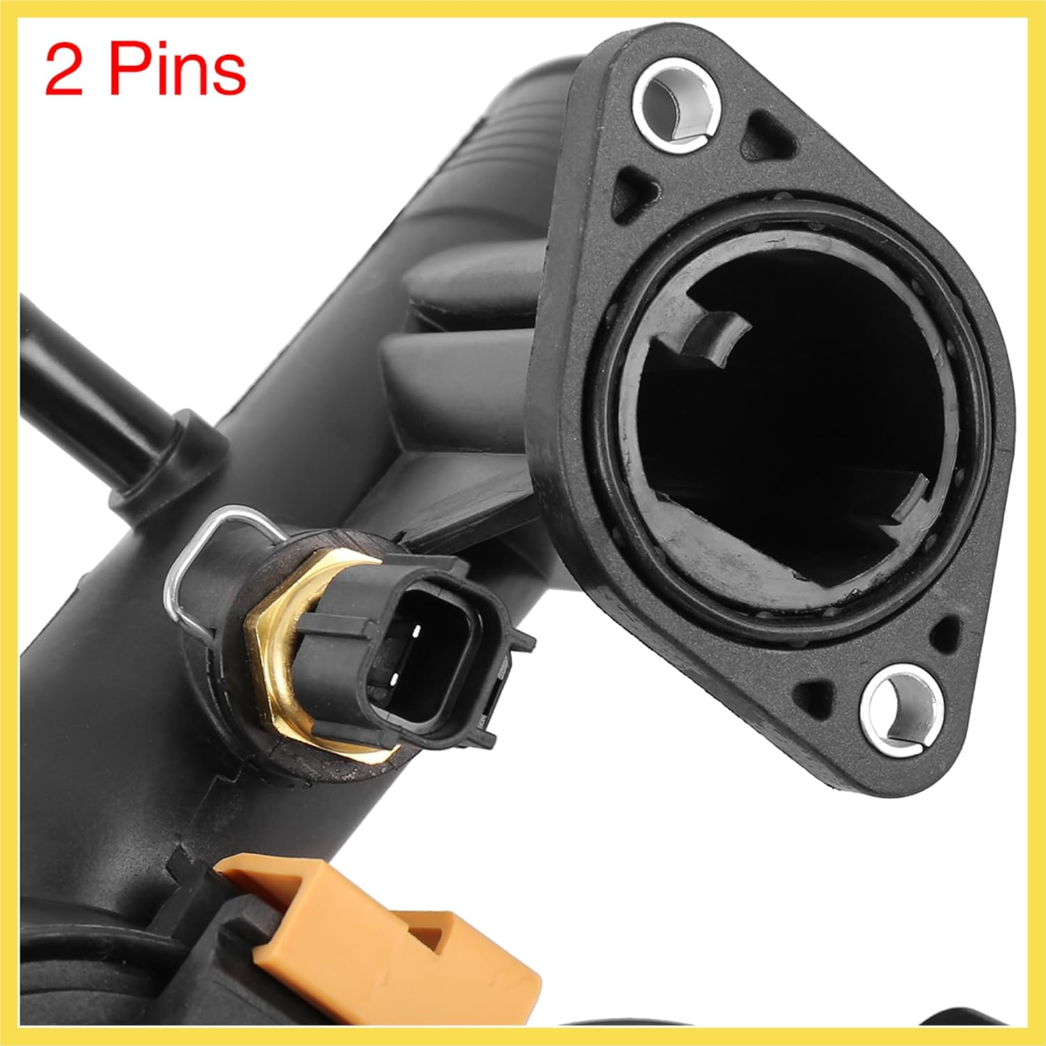 Car Auto Thermostat Housing LR005631 4H238A504AC for Land for Rover LR3 2005-2009 Benefit