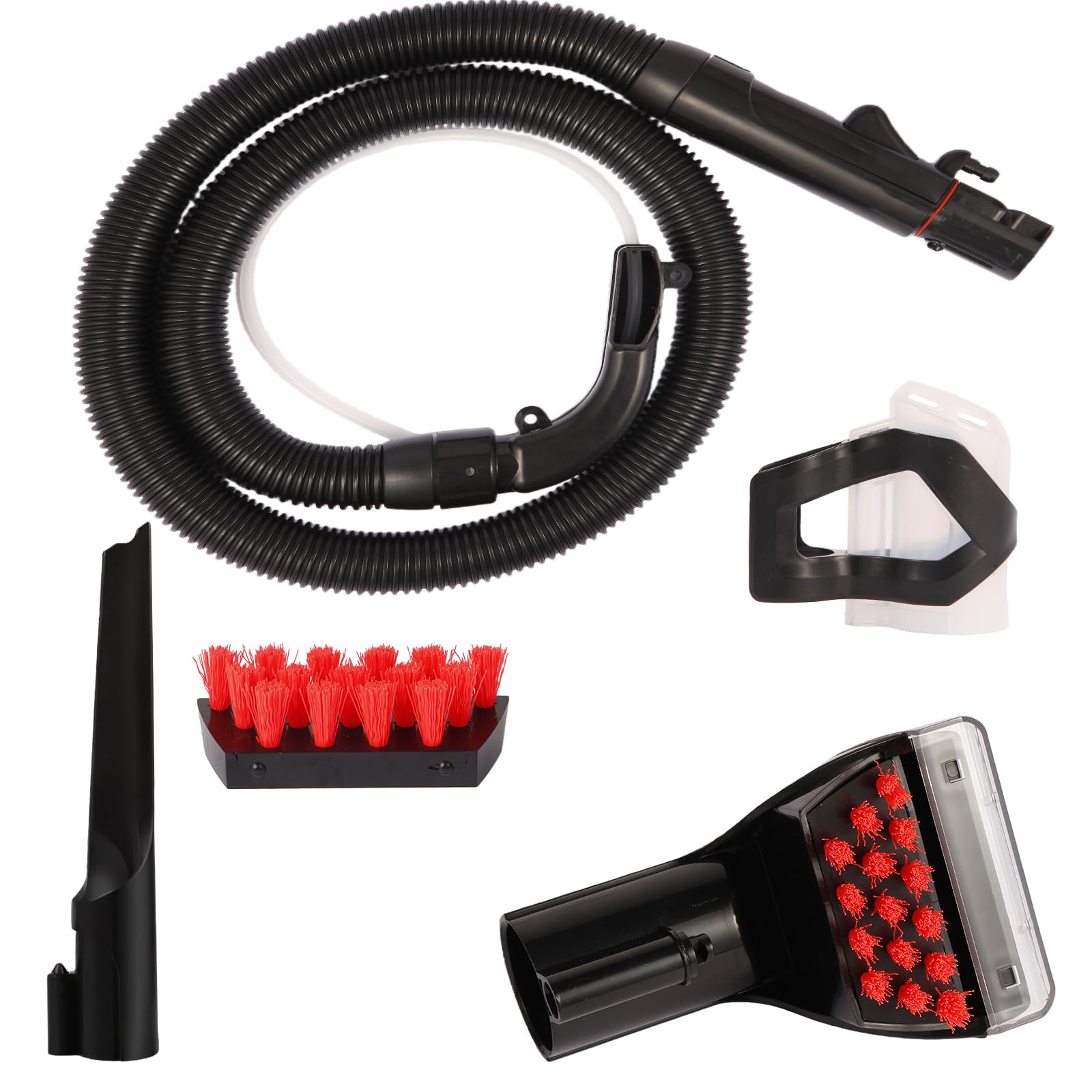 Composant de tuyau de nettoyage amélioré 1606127 de 7,6 cm, outils de nettoyage, brosse de rechange pour aspirateur Bissell Little Green ProHeat 2694, 2513, 5207, 2513E, 4720M