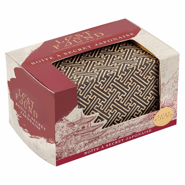 Professor Puzzle - Caja Secreta Japonesa - Mecanismo de Apertura de Siete Movimientos