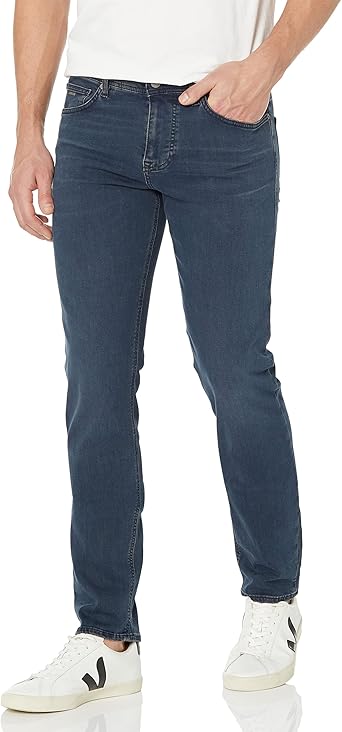 Hugo Boss BOSS Delaware 3234 - Pantalones de mezclilla elásticos para  hombre, color índigo oscuro lavado : Ropa, Zapatos y Joyería - Amazon.com