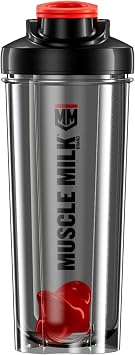 Gatorade Muscle Milk Transparent Shaker Bottle 12 Pack