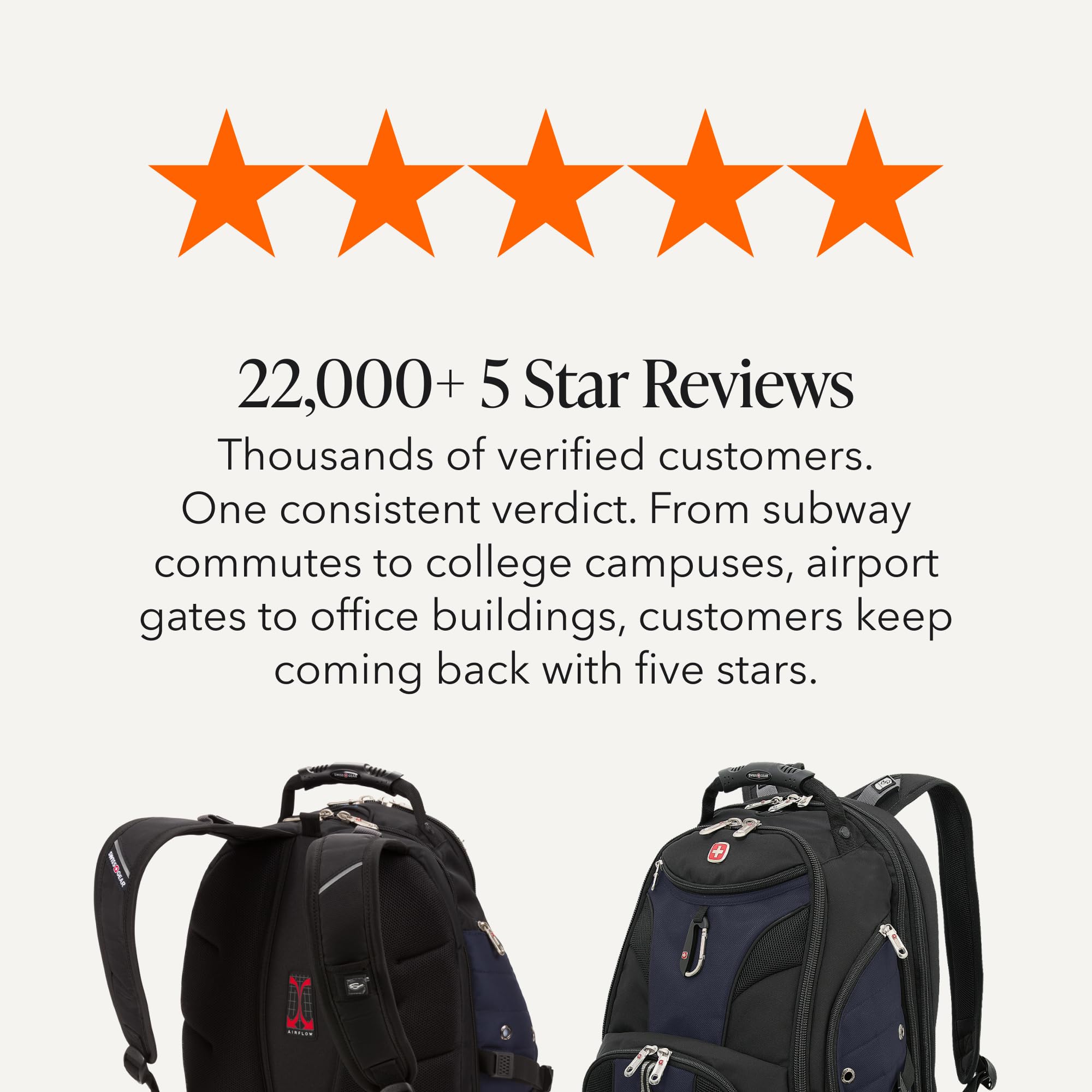 SwissGear 1900 ScanSmart Laptop Backpack, Fits Most 17-Inch Laptops, TSA-Friendly Lay-Flat Design, RFID Protection, and Tablet Pocket, Black, 31L, 18.5-Inch view 7