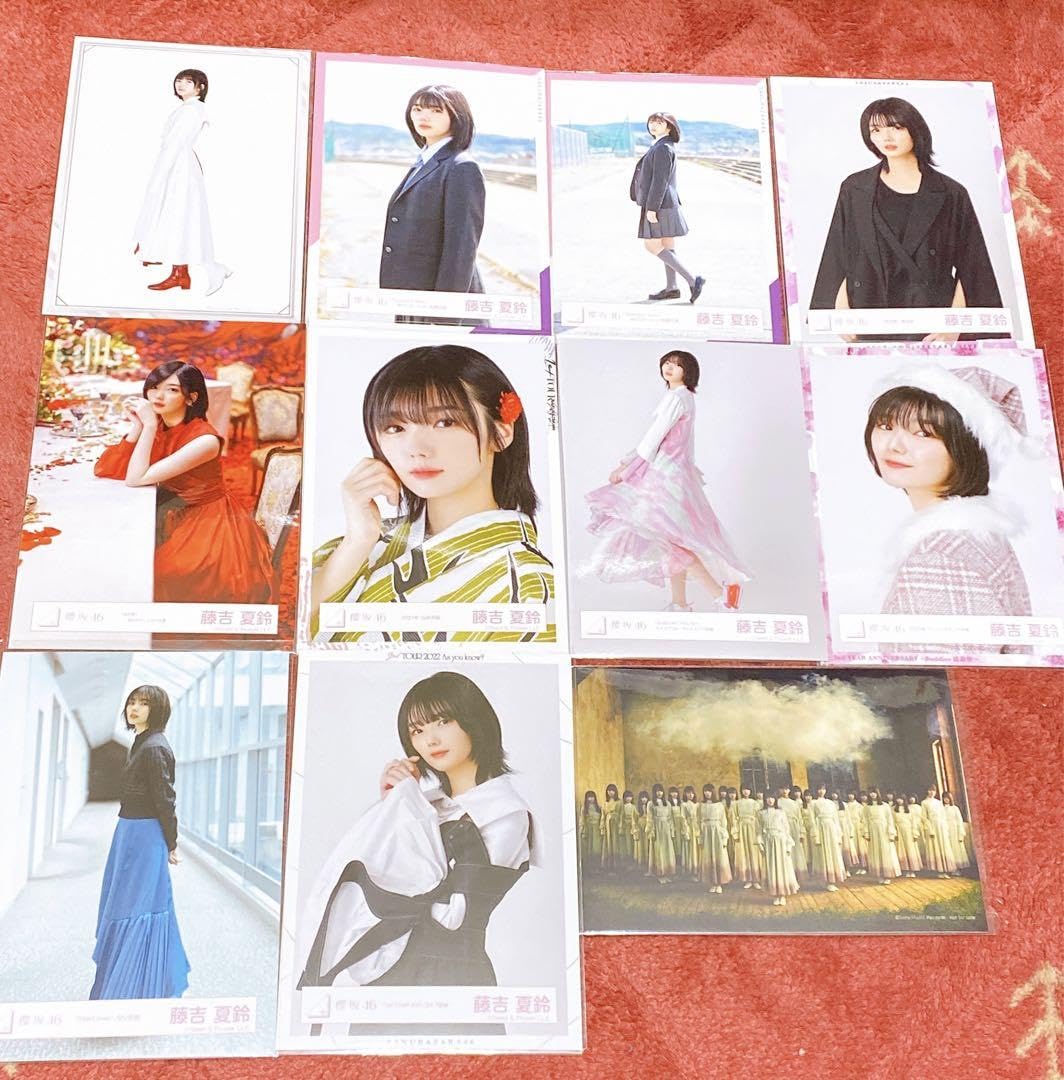 藤吉夏鈴 まとめ売り (バラ売り可) 櫻坂46 生写真 櫻坂46 藤吉夏鈴 生写真 まとめ売り 10枚 - メルカリ