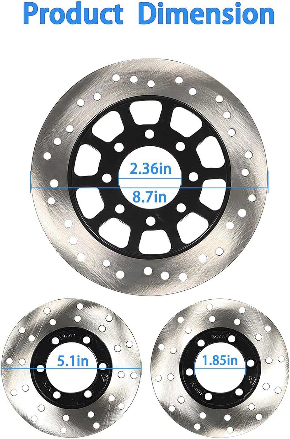labwork Brake Master Cylinder Kit include Hose Caliper Pad Replacement for Hammerhead Hydraulic GO-KART KD150BRKIT