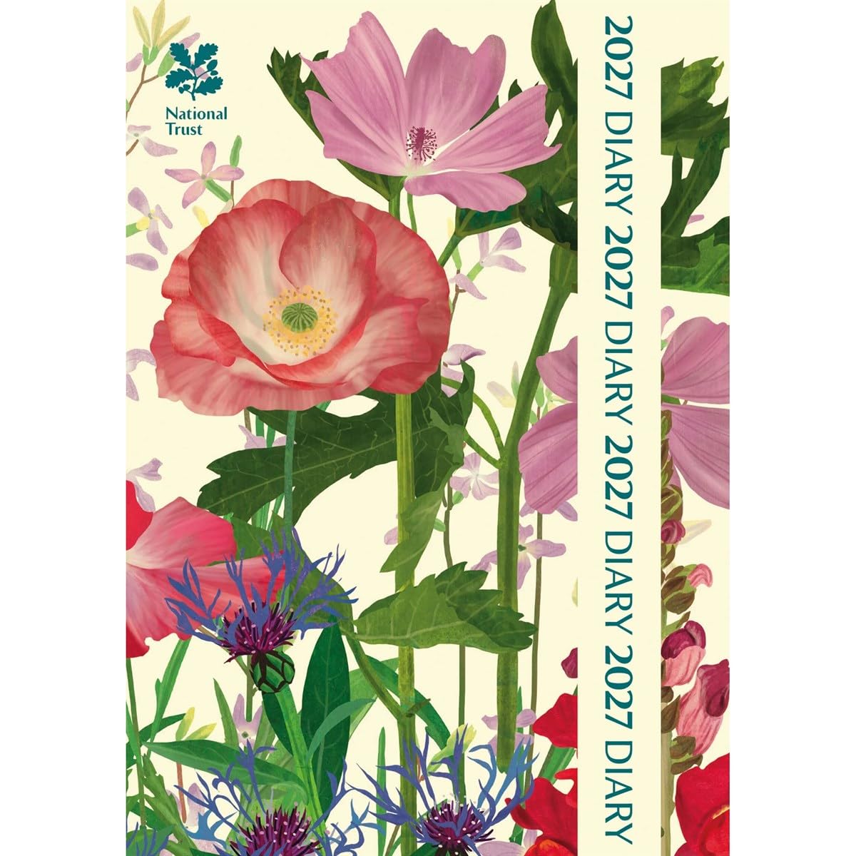 Carousel Worldwide 2027 National Trust Diary, A6 Week to View