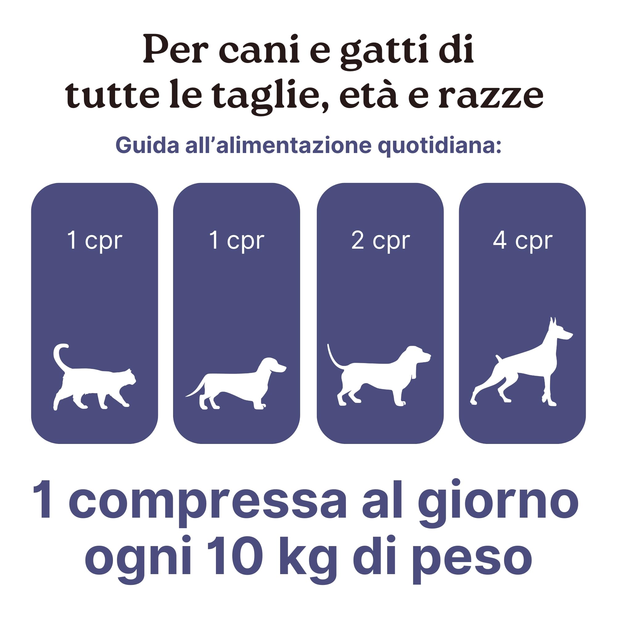 ArtoPet Difesa 60 Compresse | Integratore Articolazioni Cane e Gatto con Glucosamina Condroitina - Antinfiammatorio Naturale Antiossidante - Mobilità e Benessere Osteo-Articolare - Longevity Pet