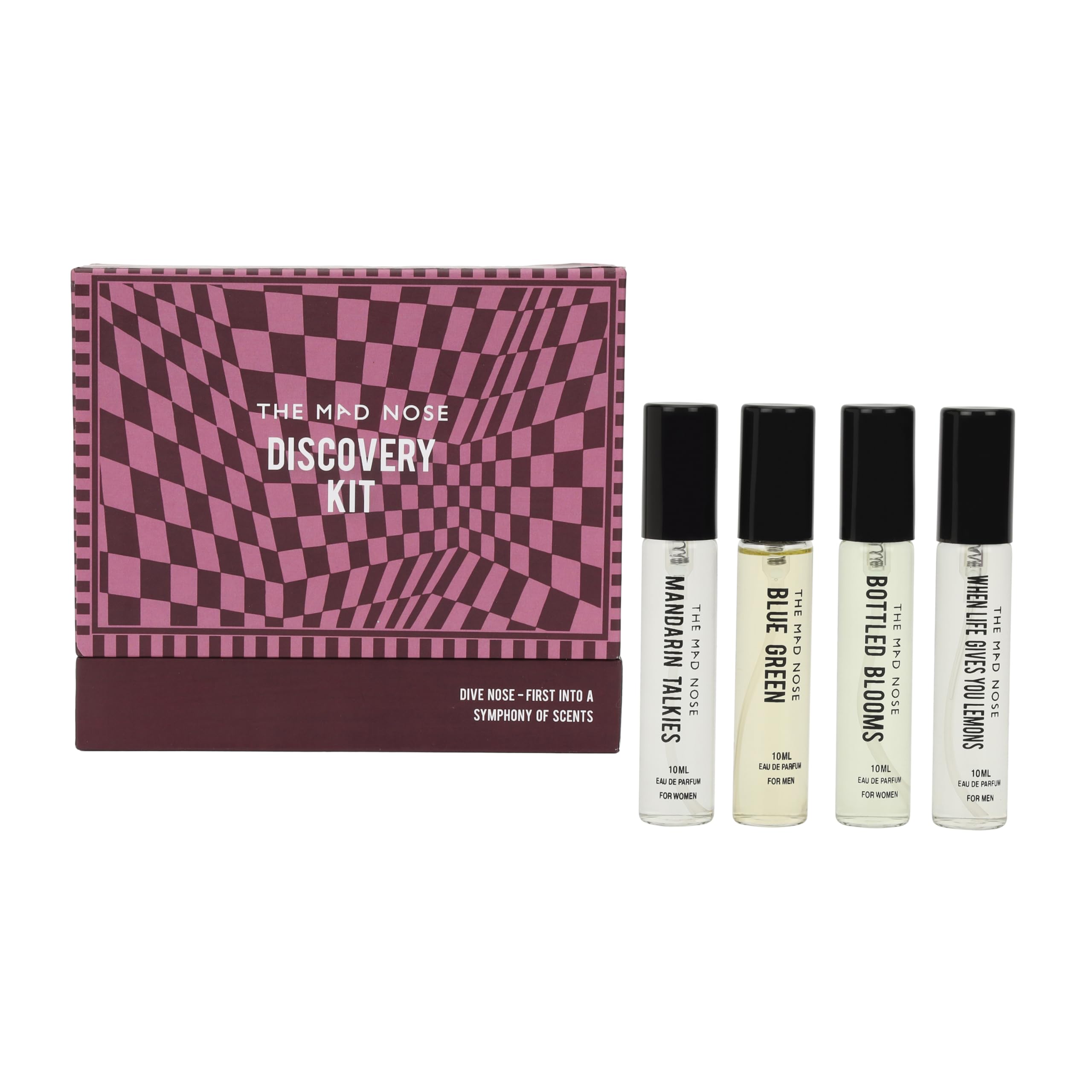The Mad Nose Discovery Set – 4 Exquisite Eau De Parfum (EDP) Scents | 4 X 10ml (His & Her)-image-28