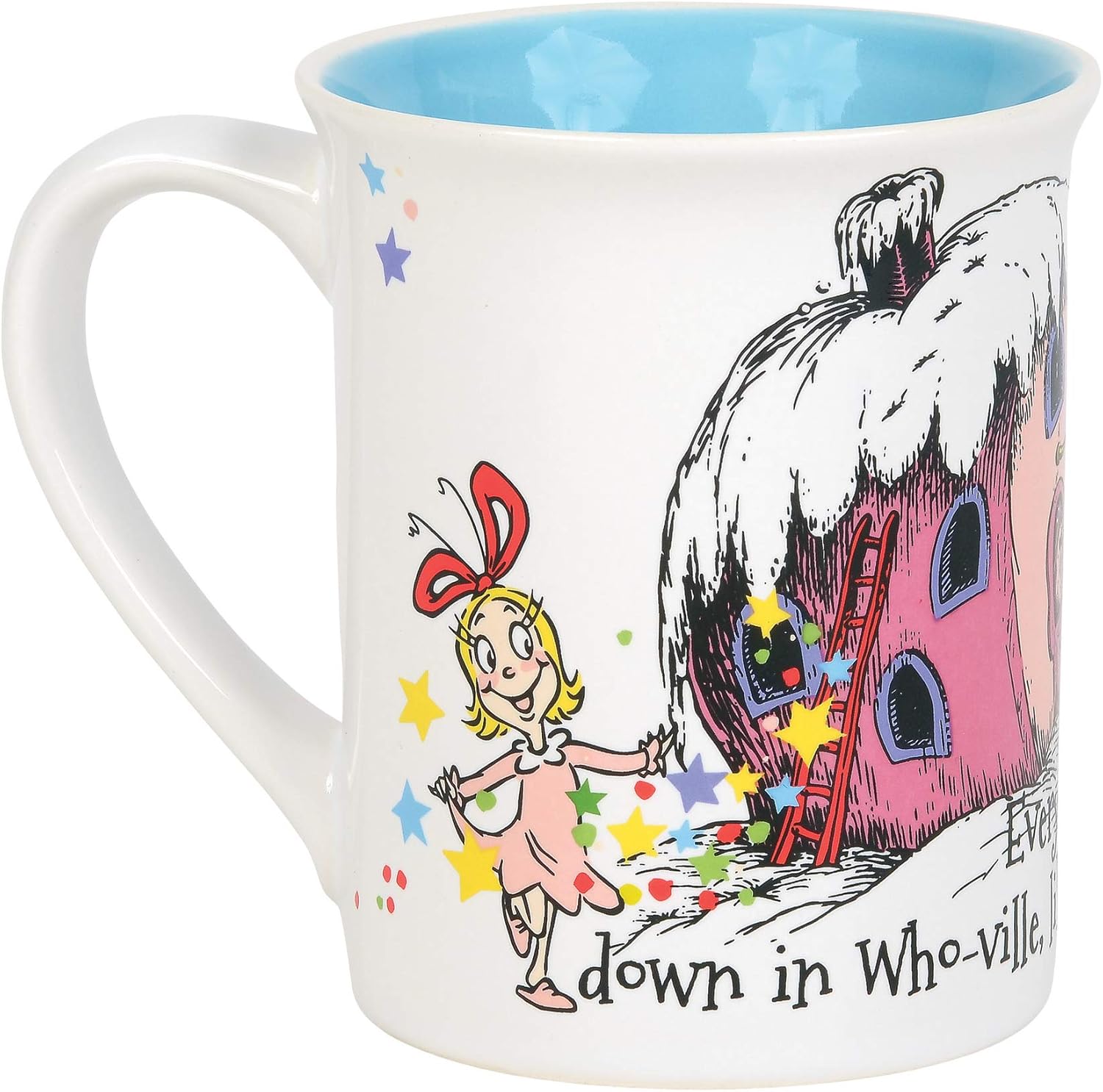 Department 56 The Grinch Cindy Lou Who Coffee Mug, 16 Ounce, Multicolor,6011014 - Image 3