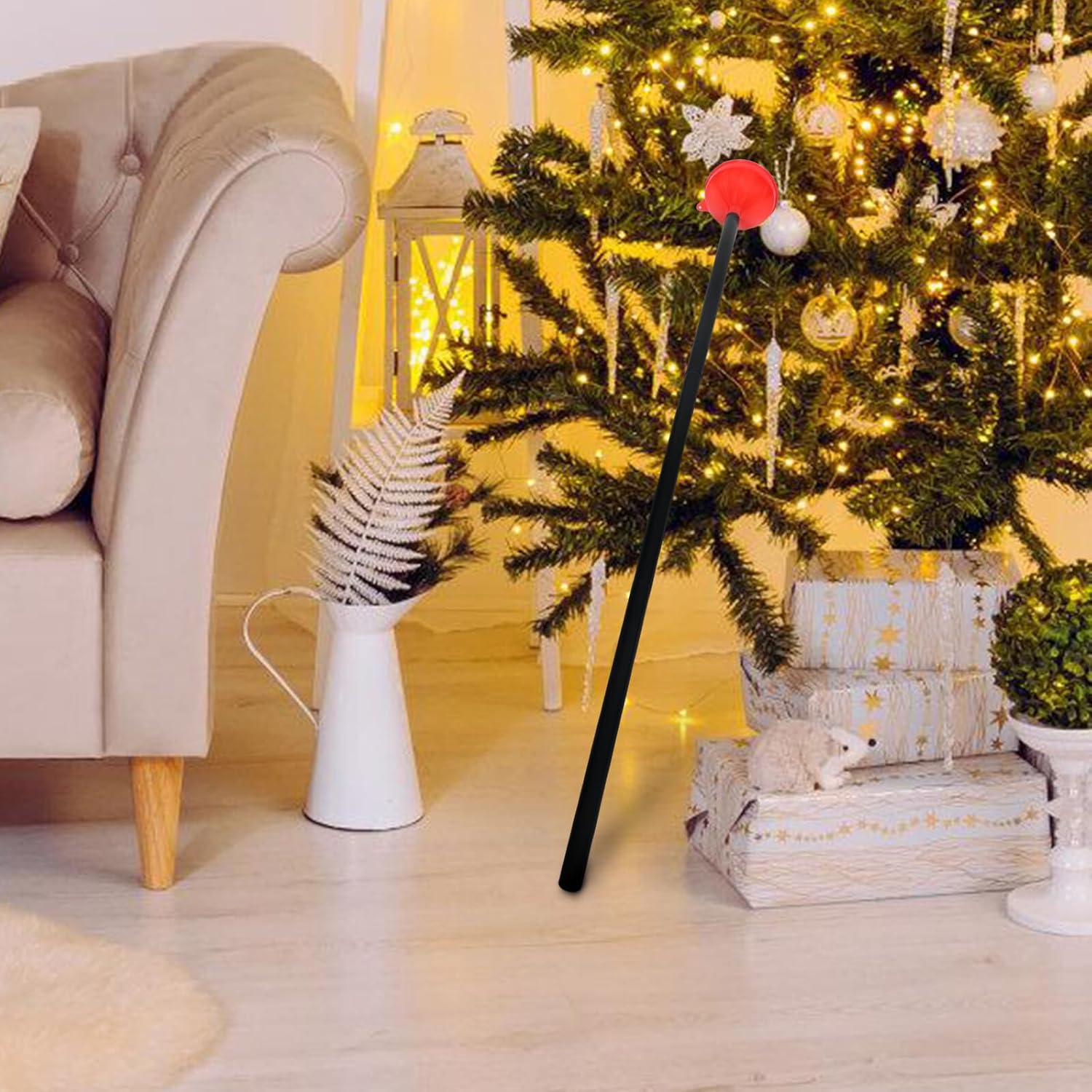 Christmas Tree Watering Funnel with Tube Connector Plastic Xmas Tree Watering System for Indoor and Outdoor Plants and Plant Care