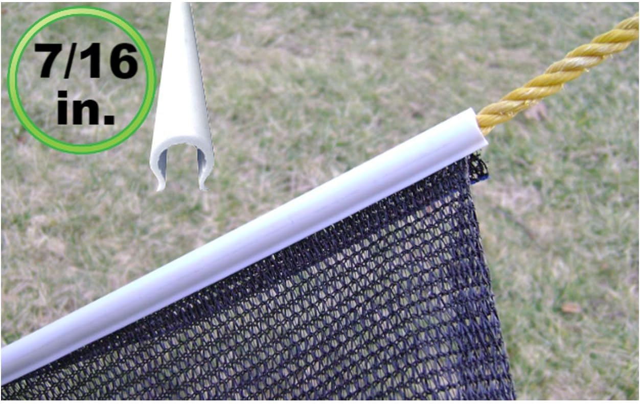 Cable Clamp for Rope, Wire or Cable, Used To Clip and Secure Netting or Fabric To Rope (1/8 Inches x 2 Inches) (100 Pieces)