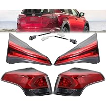PENSUN Tail Light Kit for Toyota RAV4 2016 2017 2018 - Rear Lamp Assembly, Replace OE# TO2802133 TO2803133, Direct Fit Plug & Play