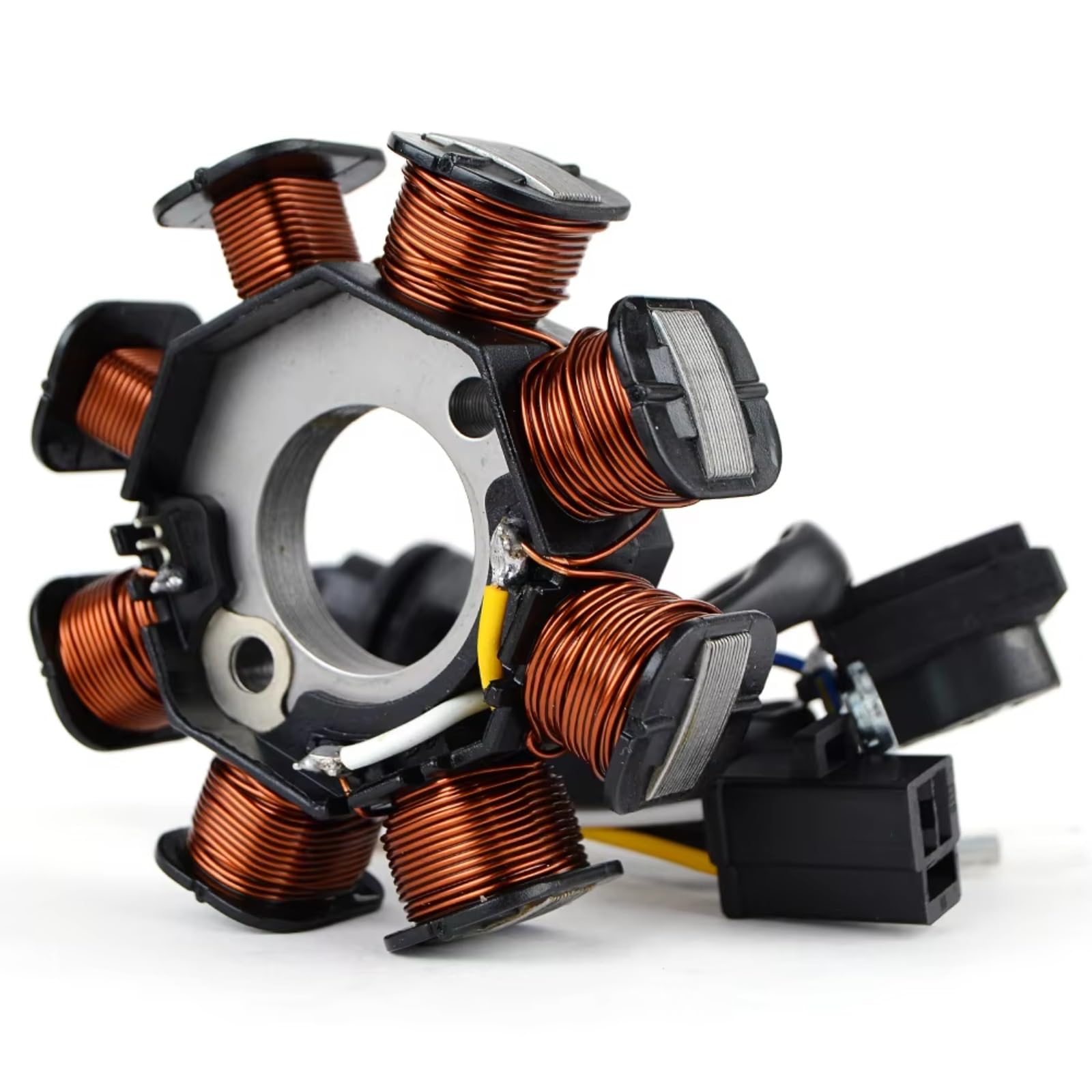 Kompatibel Mit Kymco Für Agility 50 2009 2010 2011 2012 Motorrad-Zündspulen-Stator-Ersatzteile Motorrad-Generator-Statorspule Zündung Statorspule