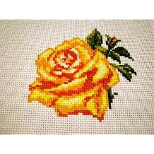 Unprinted Counted Funny Needlework Cross Stitch Kit Alisa Rose 0-41