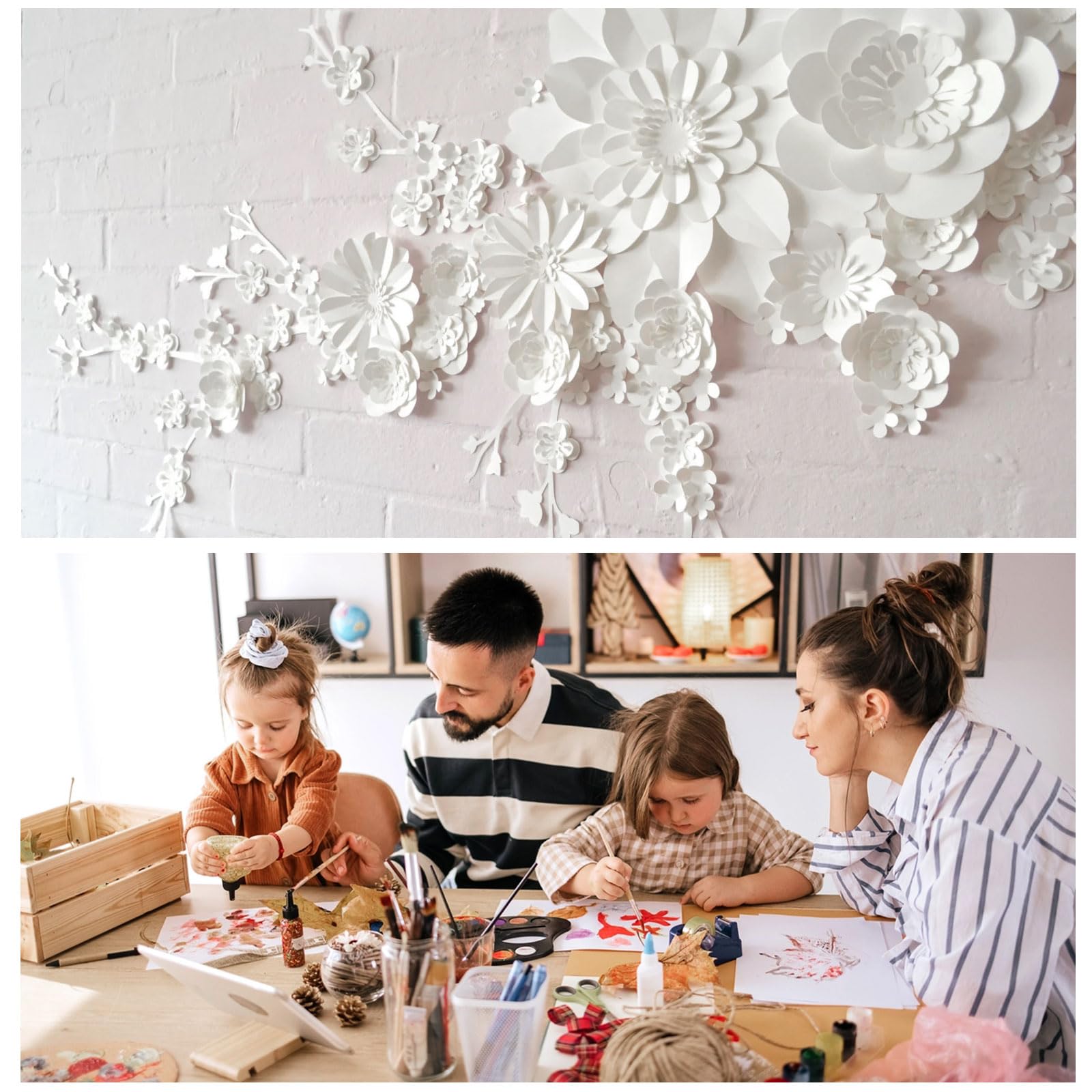 YOUNTHYE 200 hojas de cartulina blanca de 11.8 x 11.8 pulgadas de grosor para manualidades, tarjetas, invitaciones, suministros de álbumes de recortes, tarjetas de negocios, cubierta de 90 libras, 250