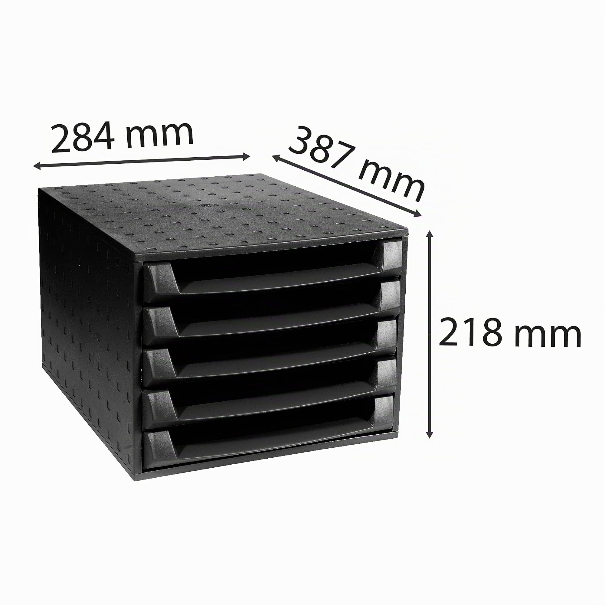 Exacompta 221014D The Box Ecoblack Cassettiera