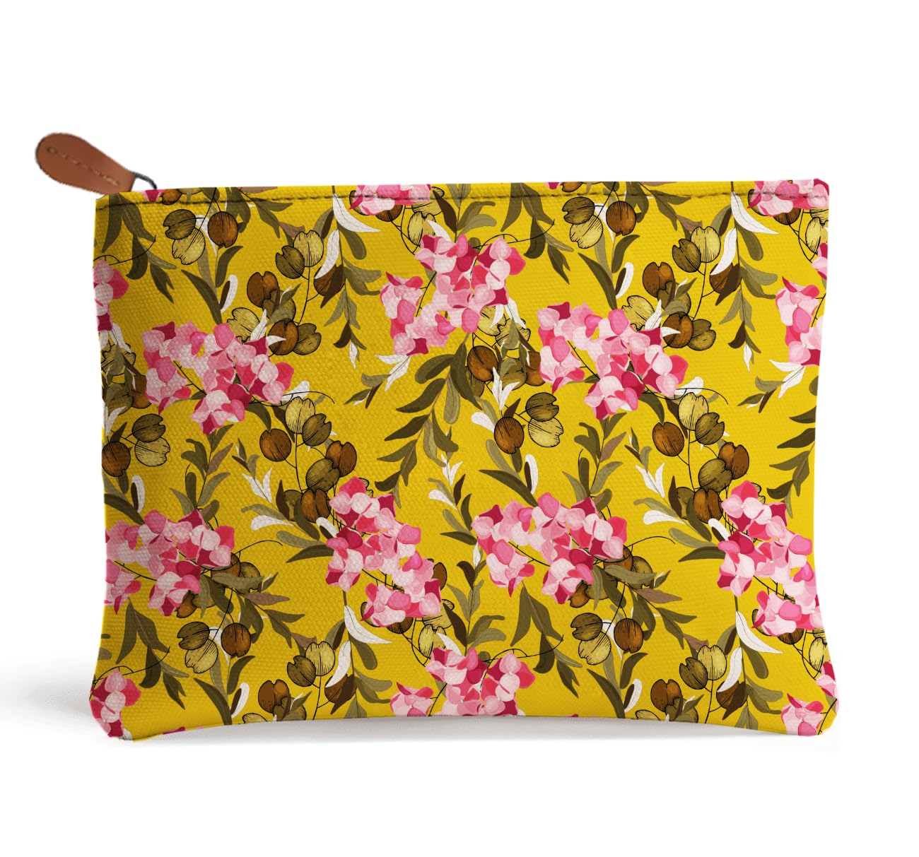 Multipurpose Canvas Travel Pouch for Girls, Women. Stay Organized on The Go : The Stylish Travell Kit and Handbag (9 Inches x 6 Inches) (A)-image-16