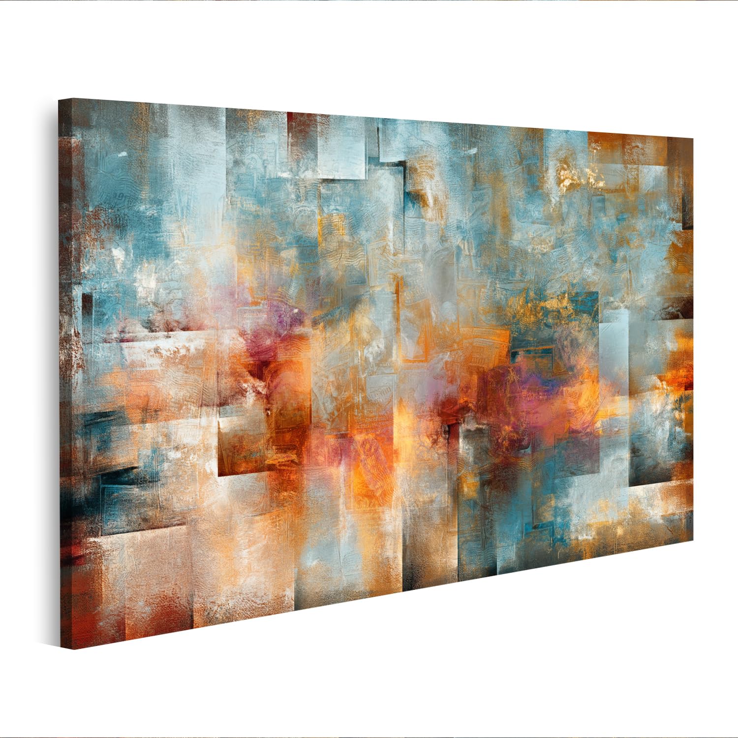 Tableau sur toile vintage édition T1 de salon d'exception