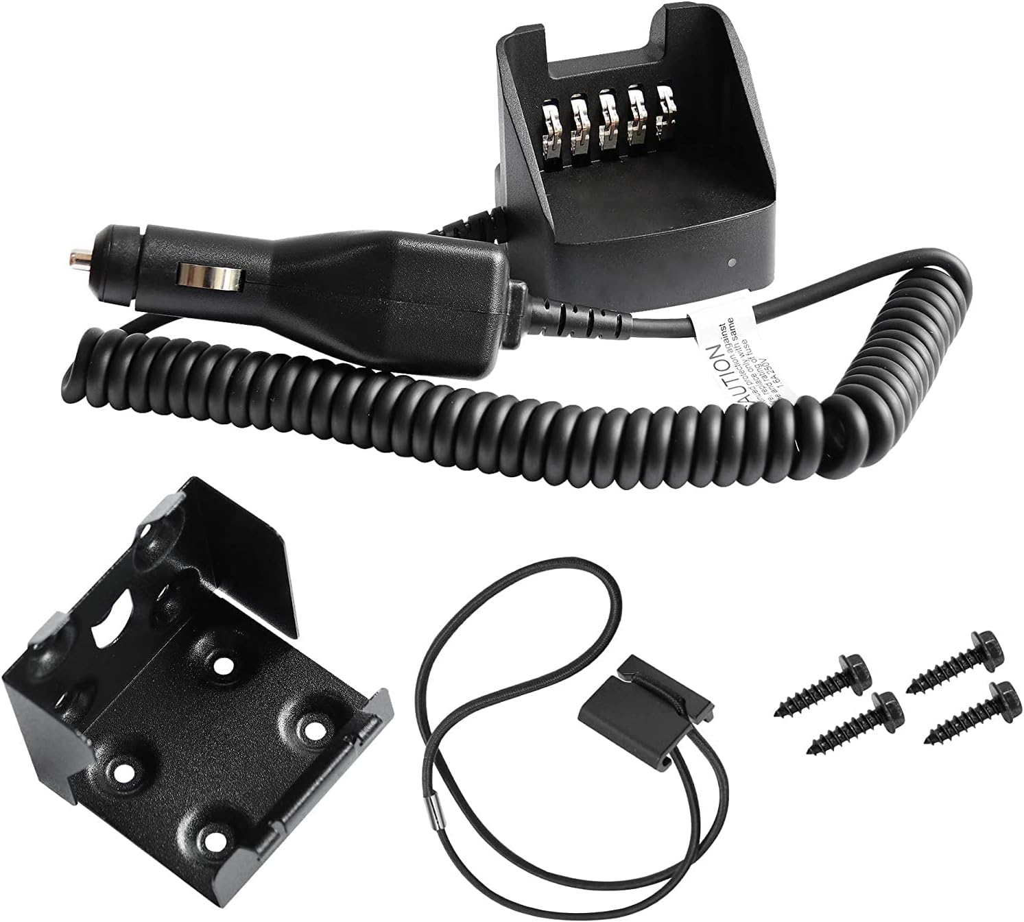 Amasu KVC-21 Vehicle Travel Charger Compatible with NX-5400 TK-2180 TK-3180 TK-5210 NX210 TK5410 TK5310 NX-200 NX-300 NX-210 NX-410 NX-411 NX-5200