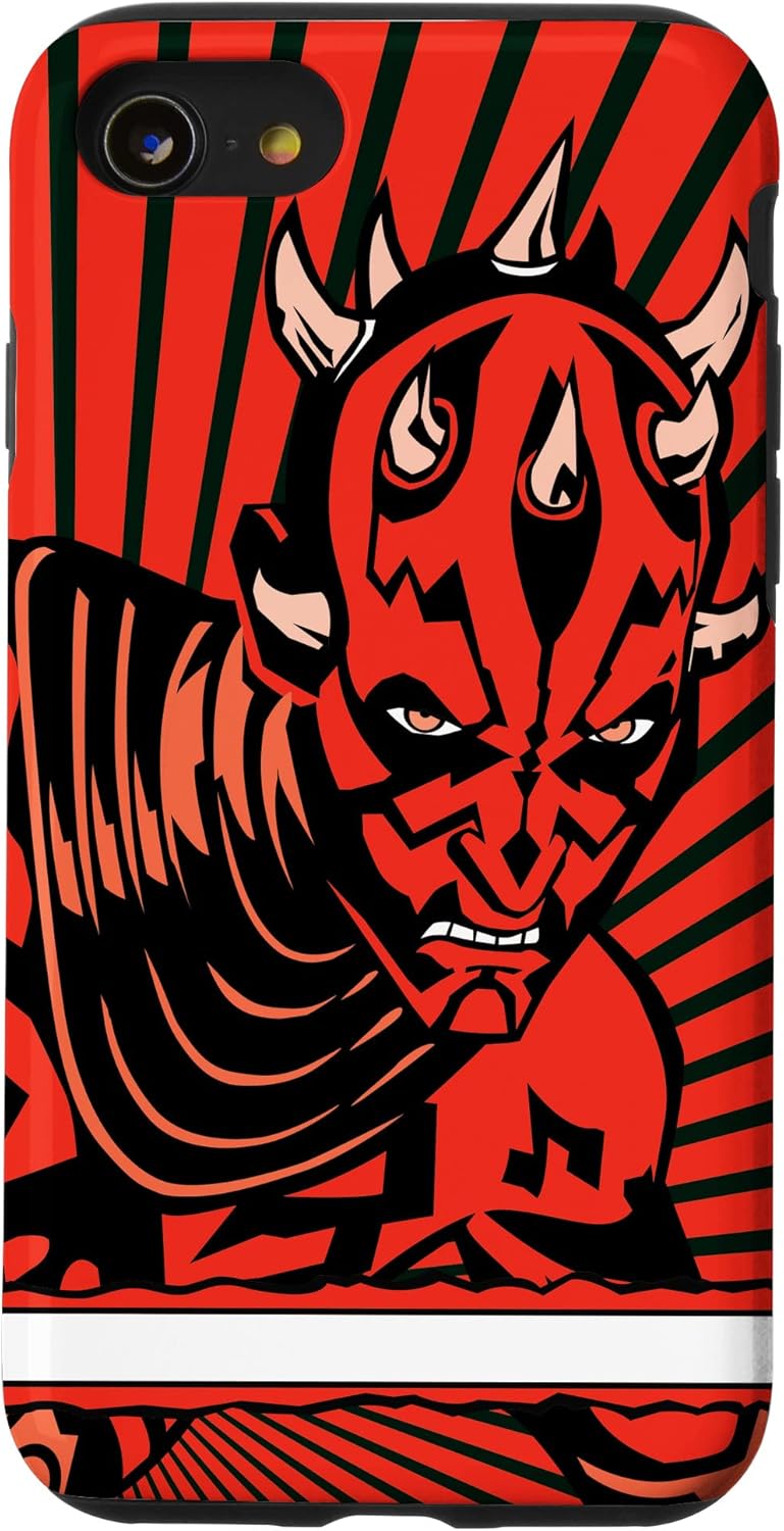 Star Wars The Clone Wars Darth Maul Red Case for iPhone SE (2020) / 7 / 8