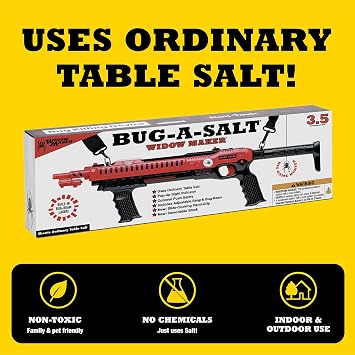 BUG-A-SALT Widow Maker 3.5 w/Bug-Beam, Grip Handle, Adjustable Stock