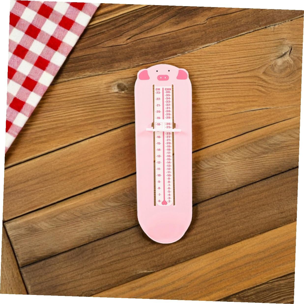 2pcs Foot Measuring Device with Ruler and Foot Gauge for Ages 0-8, Accurate Shoe Size Measurer for Home Use and Shoe Shopping