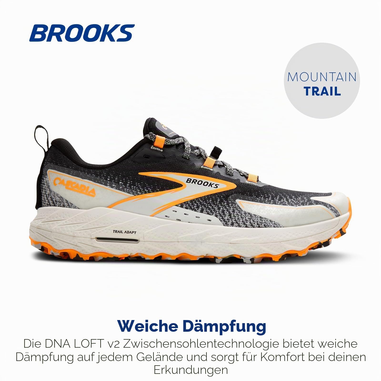 Brooks Herren Cascadia 18Sneaker
