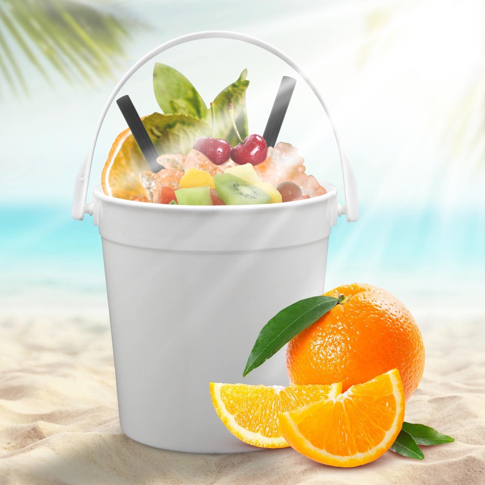TBe580 Lot de 10 seaux à cocktail réutilisables en plastique pour boissons, tout sauf une tasse TBe580 Lot de 10 seaux à cocktail réutilisables en plastique pour boissons, tout sauf une tasse