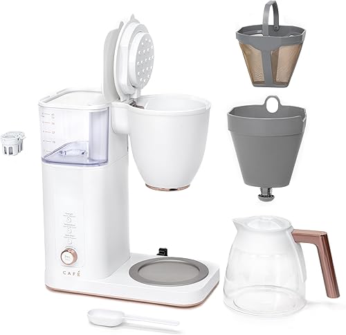 Miniatura 9 de Café Specialty Drip Coffee Maker 10-Cup Glass Carafe WiFi Enabled Voice-to-Brew Technology Smart Home Kitchen Essentials SCA Certified, Mate