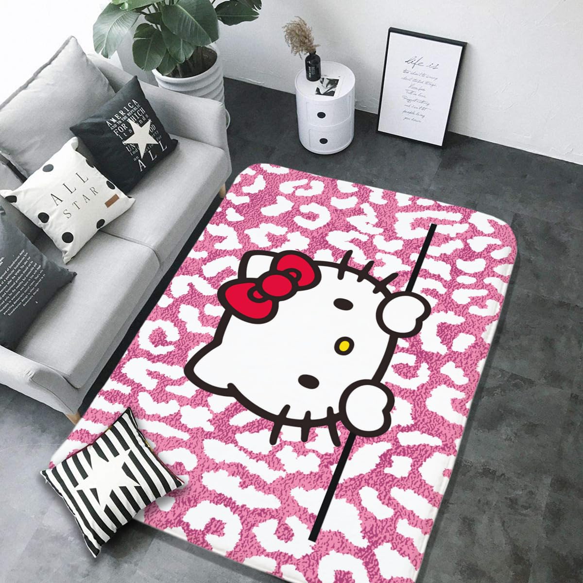 新品♡ハローキティ hello ファッション kitty ヒョウ柄 ギャル ルーム