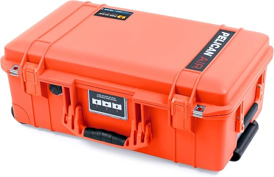 Orange Pelican Air 1535 Carry-on Case - Empty.