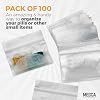 Pill Bag Pouch, Reusable Plastic Pill Organizer Bags, Size 3 X 2 3 Mil (Pack of 100)