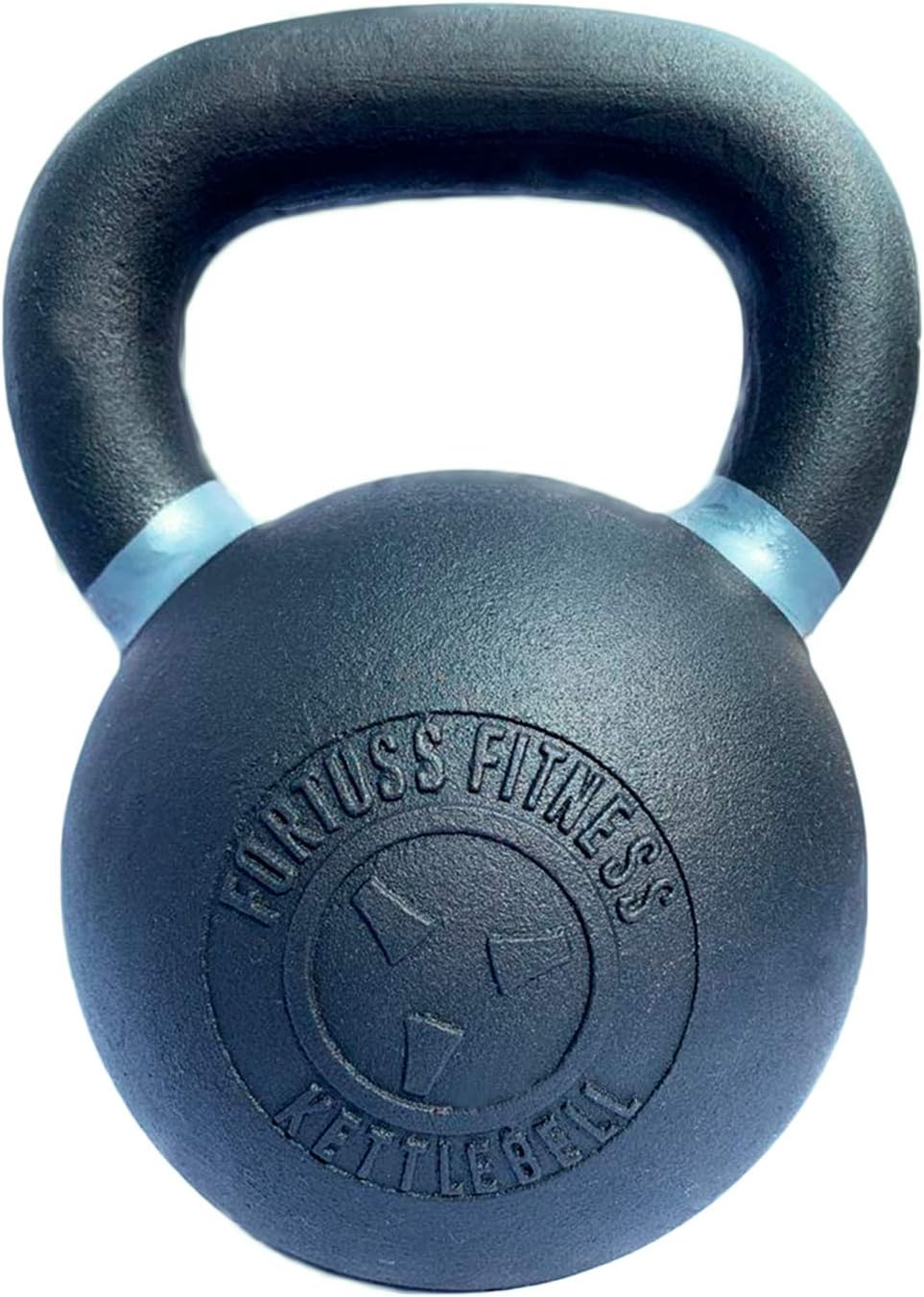 20 KG Kettlebell Cast Iron Powder Coated – Color Coded Handles - Strength Weight Training - Crossfit Functional Fitness - Home Gym Workout Equipment, Sizes 6 KG - 56 KG