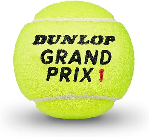 Miniatura 3 de Dunlop Sports Grand Prix - Pelotas de tenis - Estuche de 24 latas (72 pelotas) - Servicio regular y extra resistente