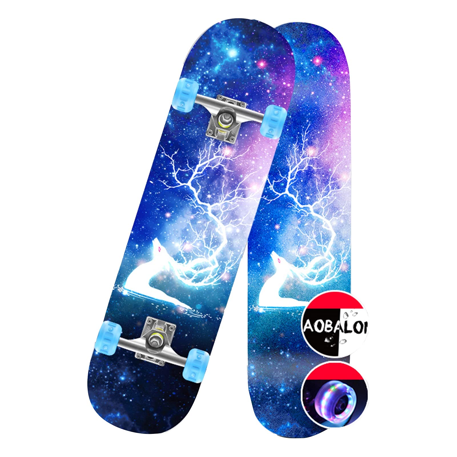 Amazon.co.jp: スケボー コンプリートセット 大人用 子供用 初心者用  