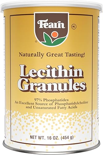Fearn Natural Foods Gránulos de lecitina, 16 onzas