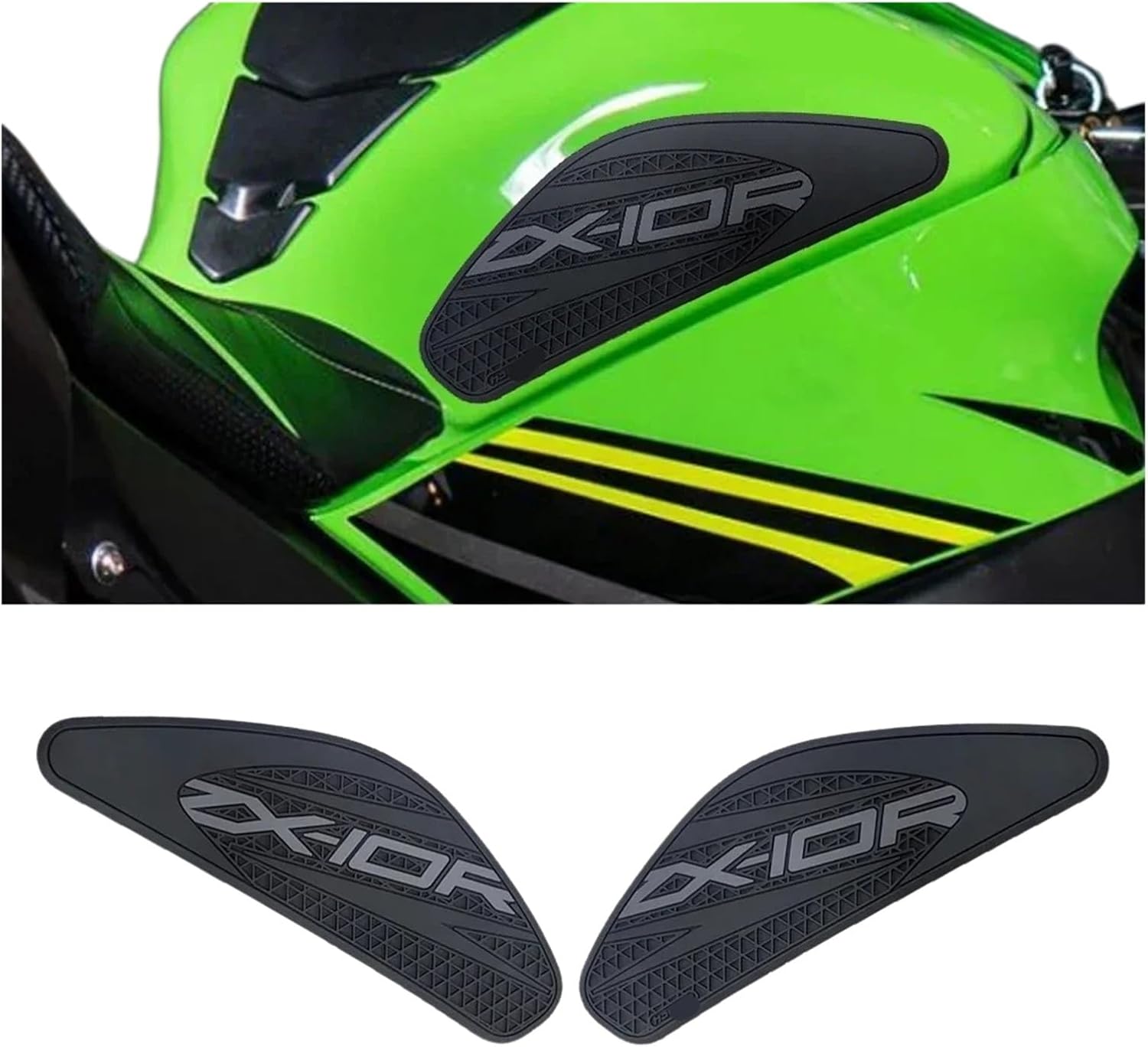Motorcycle Tank Sticker for KAW&A&SAKI ZX-10R 2011-2023 Motorcycle Accessories Side Fuel Tank Pad Knee Protection Traction Stickers.
