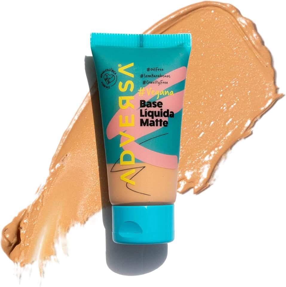 Base Líquida Matte Vegana ADVERSA - Cor 360