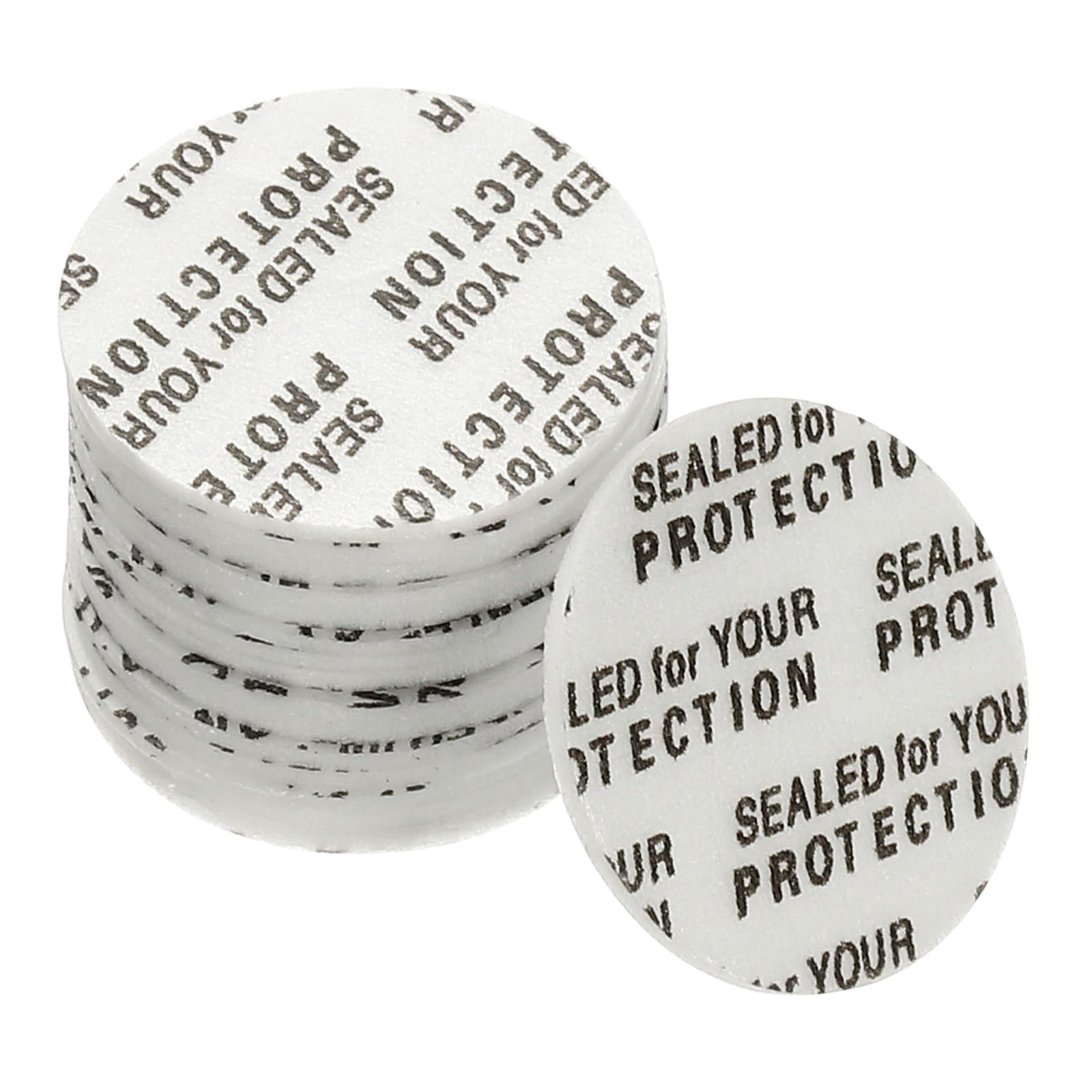 PATIKIL 110Pack Foam Lid Liner, 18mm/0.71" PS Foam Resistant Tamper Pressure Sensitive Seal for Bottle Cap Liners Seals