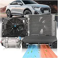 Ar-condicionado Universal para Baixo do Painel de 12V 12000 BTU, Ideal para Carros, Carros Clássicos, Veículos Recreativos, Vans, Caminhões, ATVs, Picapes, Tratores, Motorhomes