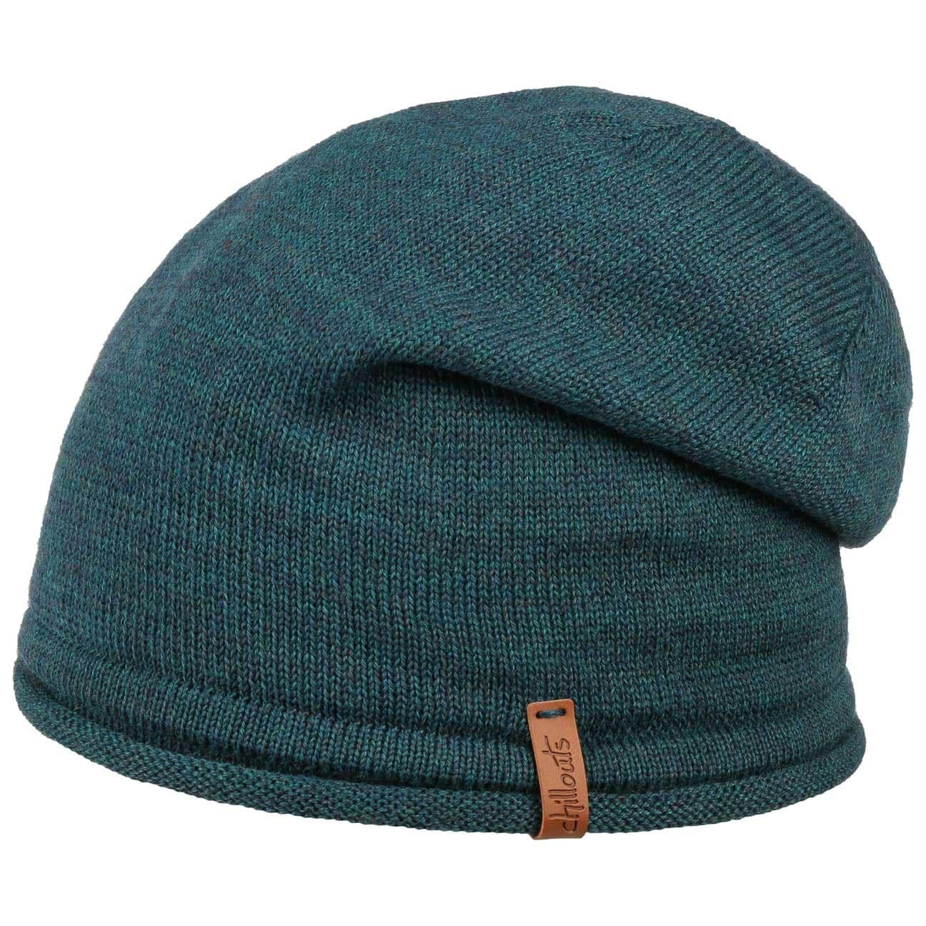 CHILLOUTS Leicester Oversize Beanie Knit Indoor (One Size - Petrol Blue)