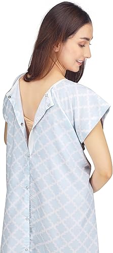 Miniatura 70 de NY Threads Women's Hospital Gown Soft and Stylish Patient Gown
