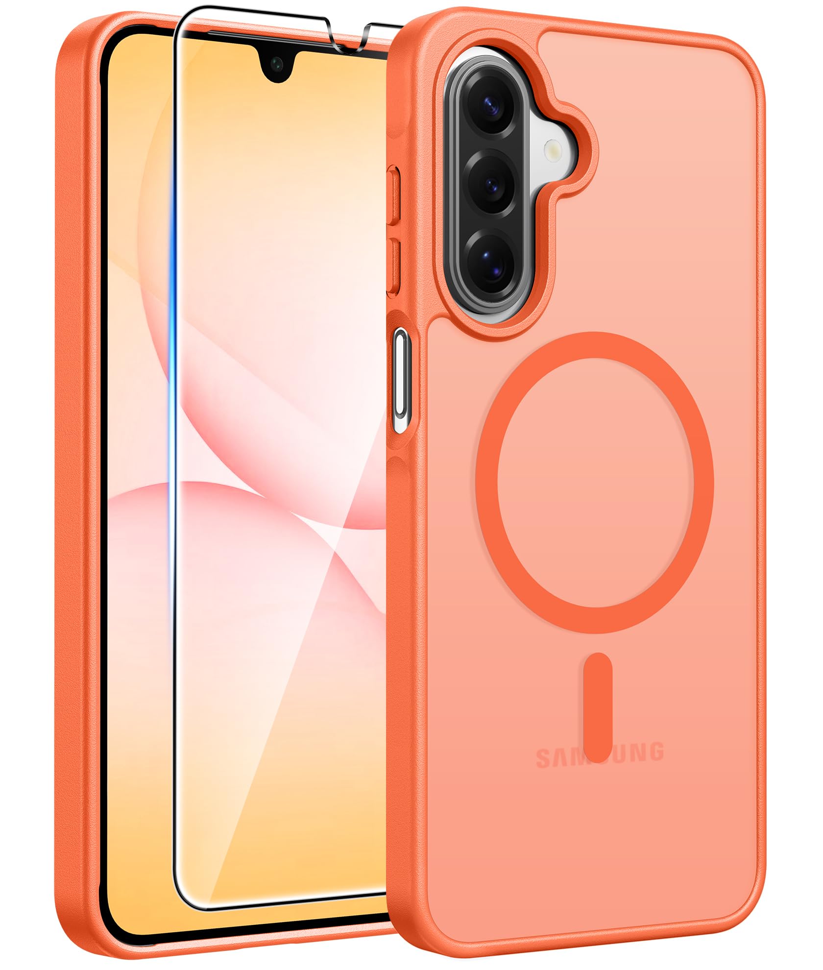 FNTCASE for Galaxy A17/A16 5G Phone Case, Fit for Magsafe, Screen Protector