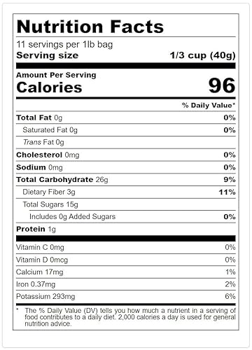 Miniatura 6 de Bella Viva Orchards Ciruelas secas sin hueso, 1 libra de fruta seca