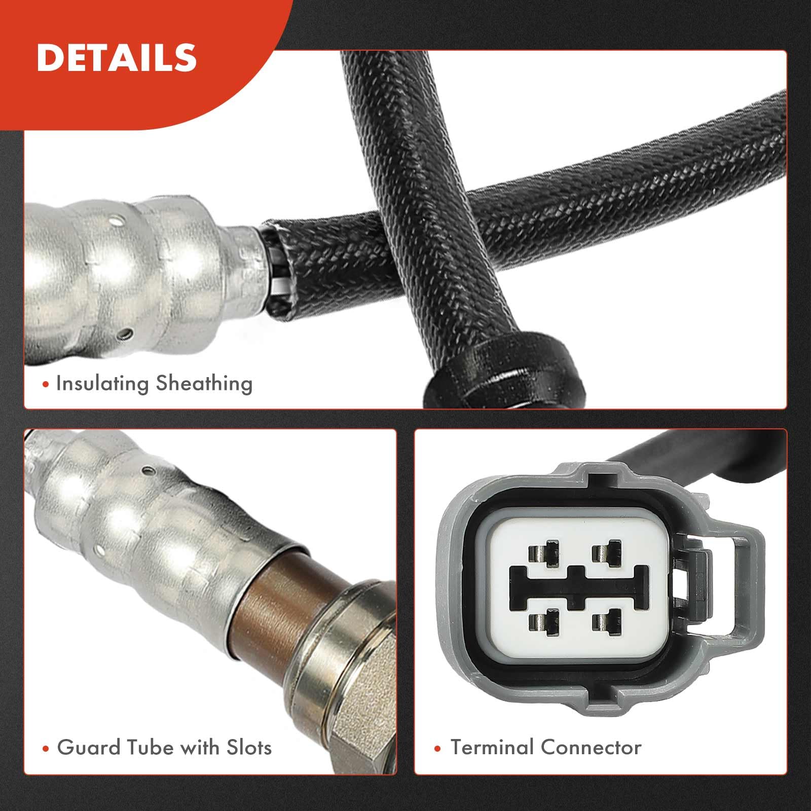 O2 Sensor Replacement New Oxygen O2 Sensor For Honda Civic, CR-V ...